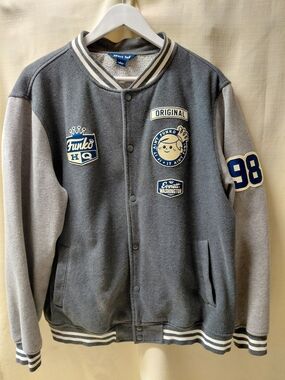 Funko HQ Everett Washington Letterman Varsity Bomber Jacket Size: Mens (L)